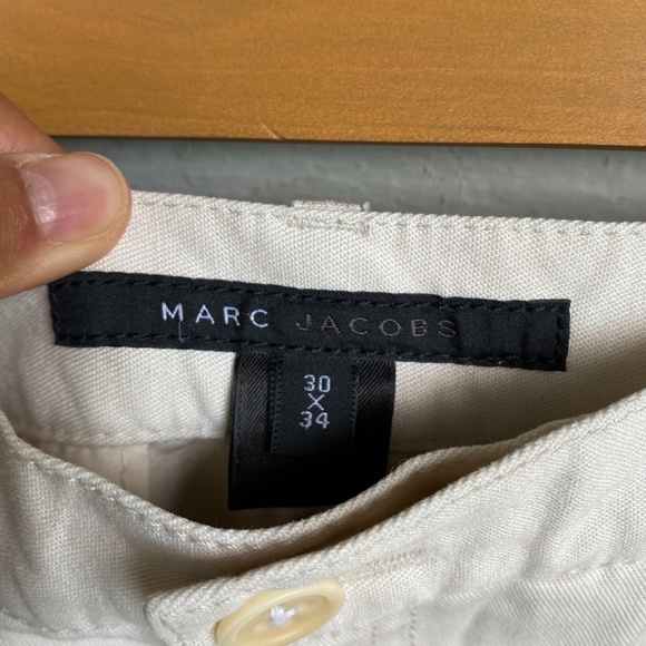 marc jacobs | cropped off-white pants - Picture 3 of 5